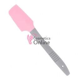 Spatula din plastic cu silicon pentru aplicat parafina sau tratamente cosmetice SL188